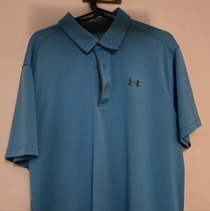 Under Armour Men's Teal Polo Shirt
